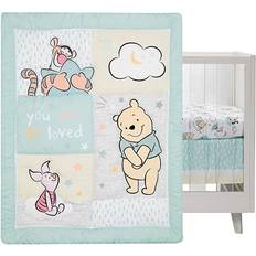 Lambs & Ivy Disney Baby Winnie the Pooh Hugs 3-Piece Nursery Crib Bedding Set 11x20.5"