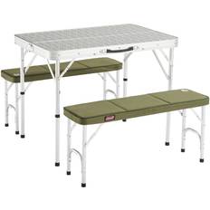Coleman Furniture Pack-Away Table for 4 Silver