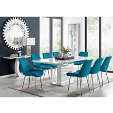 Silver Dining Tables Furniturebox Uk Arezzo Dining Table