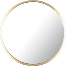 Mirrorize " Round Gold Modern Frame Wall Mirror