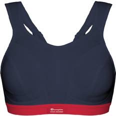 Multicoloured Underwear Shock Absorber Champion Sport-BH för kvinnor, Flerfärgad (blå/röd)