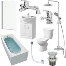Essentials Complete Bathroom Suite