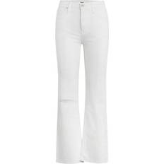 Hudson Rosie Mid-Rise Stretch Wide-Leg Crop Jeans
