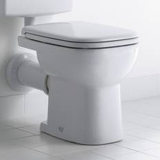 Duravit Water Toilets Duravit Stand-WC D-Code 480 mm Tiefspüler, Abgang waagrecht, weiß