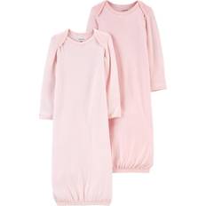 Carter's Newborn 2-Pack Gowns In Pink Pink Newborn