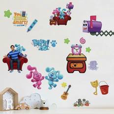 York Wallcoverings RoomMates RMK4881SCS Blue's Clues Peel and Stick Decals