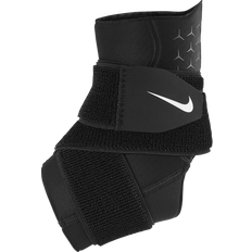 Nike Pro Ankle Sleeve W/Strap Black/White S