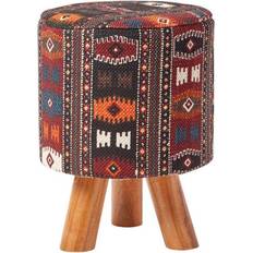 Homescapes Tall Kilim with Foot Stool