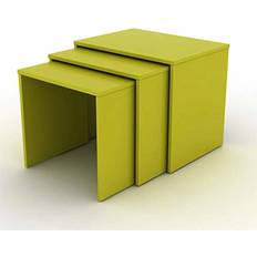Green Nesting Tables Green FWStyle Adore Nesting Table