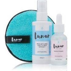 Lunar Glow Skin care Facial Gift Set Makeup Remover 1 pce. + Moisture Setting Spray Primer