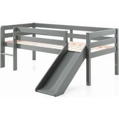 Vipack Pino Low Mid Sleeper Bed with Slide 68.9x81.7"