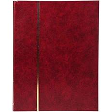 Red Photo Albums Exacompta Large Classic Stamp Album, 16 Pages Red
