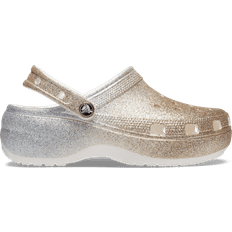 Gold - Women Outdoor Slippers Crocs Classic Clogs - Ombre Glitter