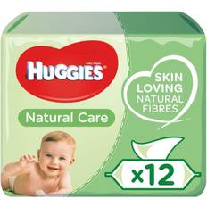 Huggies Baby Skin Huggies Natural Care Wipes 12-pack 672pcs