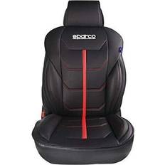 Car Seat Protectors Sparco CORSA 1 Backrest Ferrara BLACK RED Ferrara