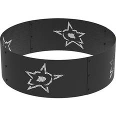 Sky Dallas Stars Decorative Steel Round Fire Ring