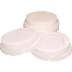 Caterpack 35cl Paper Cup Sip Lids White 100 Pack MXPWL90
