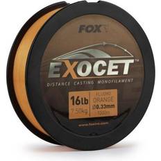 Fox Fishing Lines Fox Exocet Fluoro Orange Mono 0.33mm 16Lb 7.5Kg 1000M
