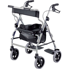 NRS Healthcare 2 In 1 Rollator & Transit Chair