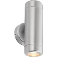 Dimmable Wall Flush Lights Loops Up & Down Twin Wall Flush Light