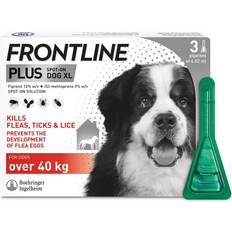 Frontline Dogs Pets Frontline Plus Flea & Tick Treatment for Extra Large Dogs 3 Pipettes