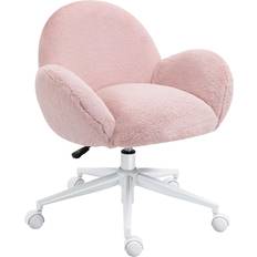 Homcom Fluffy Leisure Office Chair 75cm