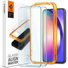 Spigen ALM Glas.tR Slim Screen Protector for Galaxy A54 2-Pack