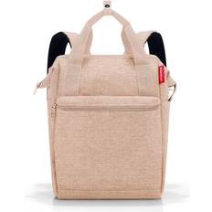 Reisenthel Allrounder R Backpack, Secure Zipper, Two-Way Carry Handles, Twist Coffee