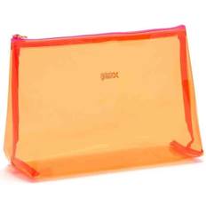 Orange Toiletry Bags & Cosmetic Bags 'Mia' Large Makeup Bag