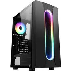 ATX Computer Cases CiT Sauron Tempered Glass RGB