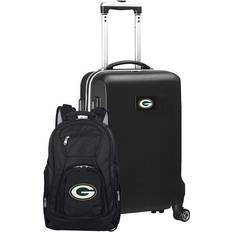 Mojo Bay Packers Deluxe Hardside Spinner Backpack