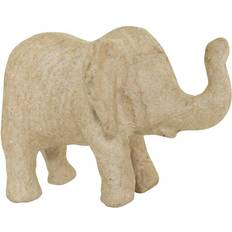 Decopatch Elephant Natural Brown Figurine 8cm