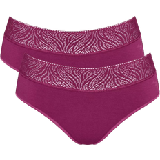Purple Knickers Sloggi Hipster Light Period Pants 2-pack - Wine