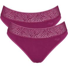 Purple Knickers Sloggi Tai Light Period Pants 2-pack - Wine