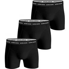 Björn Borg Men Men's Underwear Björn Borg Solid Essential Shorts 3-pack - Black