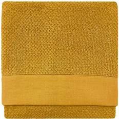 Yellow Towels Furn Textured Weave 500gsm Hand Guest Towel Yellow