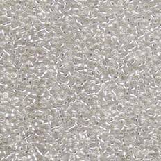 Miyuki Crystal Clear Silver Lined 11/0 rocailles glass seed Loose Beads 24 grams
