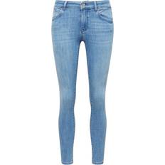Pink - W34 - Women Jeans Mavi Adriana Mid-Rise Super Skinny Jeans