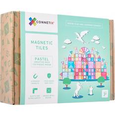 CONNETIX Magnetic Tiles Pastel