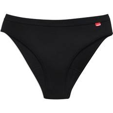 Black - Women Knickers Wuka Bikini Brief Period Pants - Black