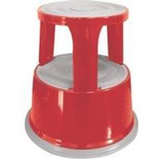 Red Seating Stools Q-CONNECT Red Seating Stool