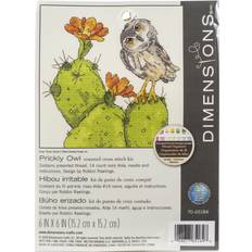 Dimensions Craft Kits Prickly Owl Counted Cross Stitch