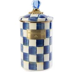 Enamel Kitchen Containers Mackenzie-Childs Royal Check Large Kitchen Container 1.89L