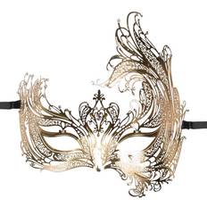 Easytoys – Durchbrochene venezianische Maske in Gold