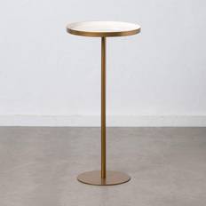 BigBuy Home Side 40 Golden Small Table