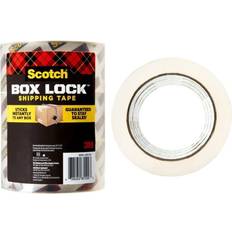 Scotch Box Lock Packing Tape 3in Core Pack of 3 3950-LR3-DC