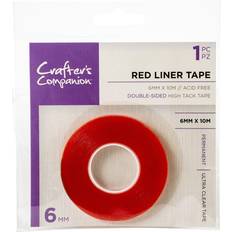 Red Rulers Crafter's Companion Red Liner Double Sided Tape 6mm