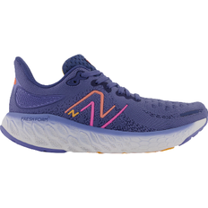 New Balance Purple - Women Running Shoes New Balance Fresh Foam X 1080v12 W - Night Sky with Vibrant Orange & Vibrant PinK