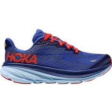 Blue Running Shoes Hoka Kid's Clifton 9 - Bellwether Blue/Dazzling Blue