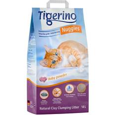 Tigerino Nuggies Ultra Cat Litter Babypowder Scented Economy Pack: